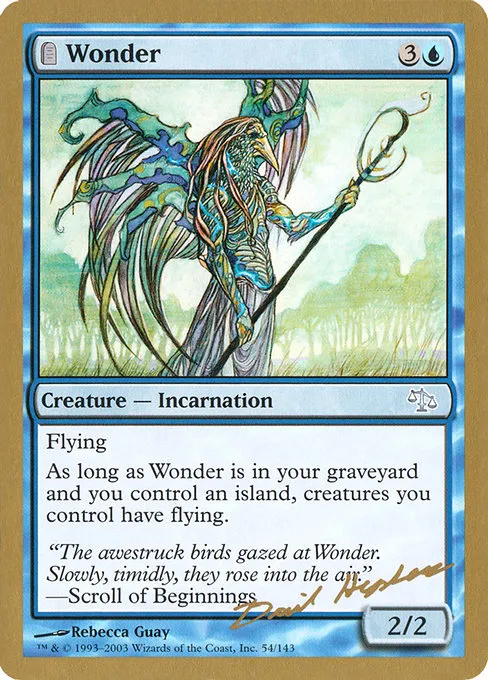 Wonder - 2003 Dave Humpherys