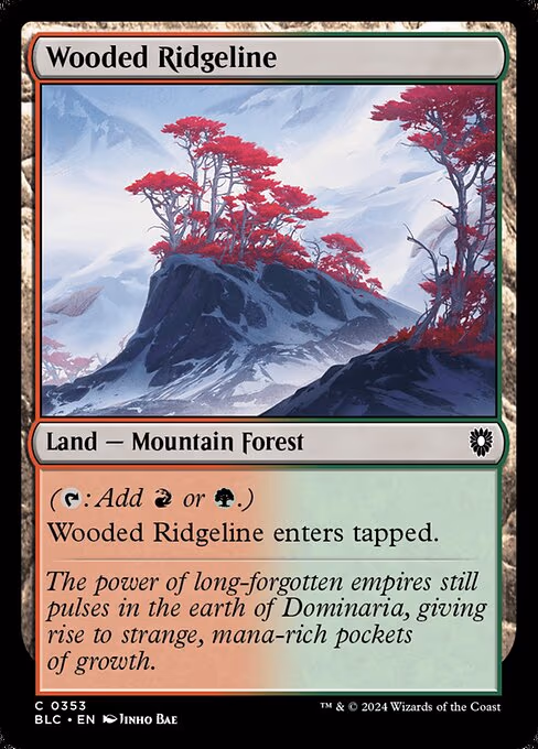 Wooded Ridgeline - C (353)
