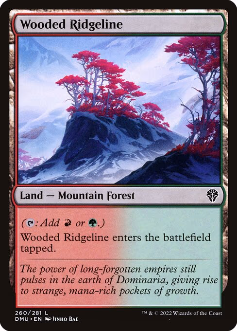 Wooded Ridgeline - L (260)