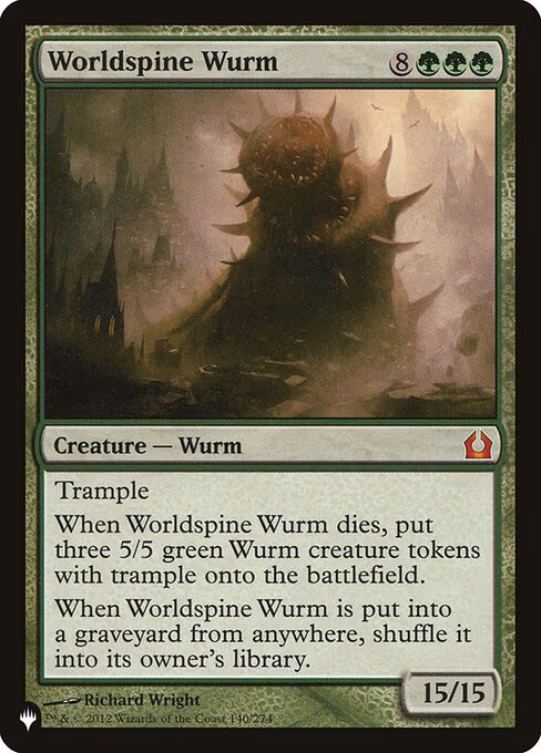 Worldspine Wurm - M (140/274)