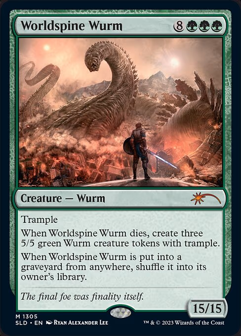 Worldspine Wurm - M (1305)