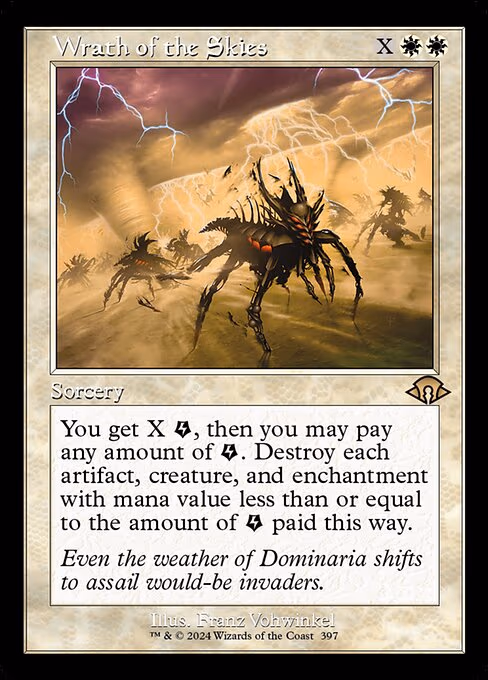 Wrath of the Skies (Retro Frame)
