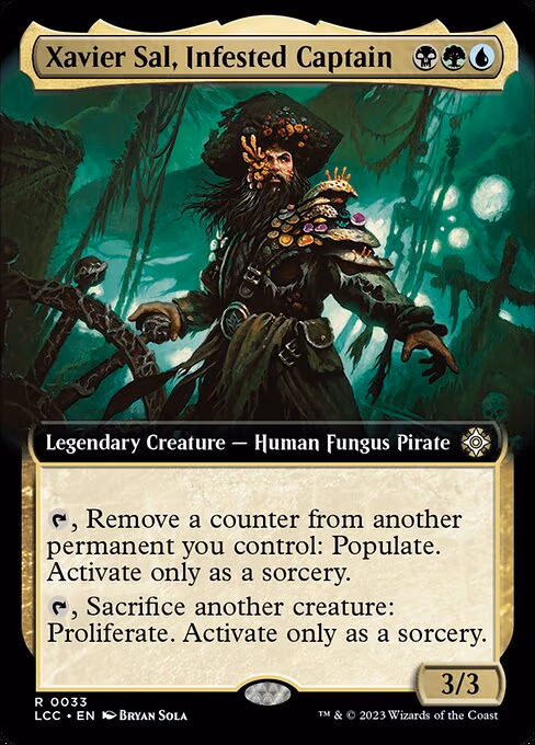 Xavier Sal, Infested Captain