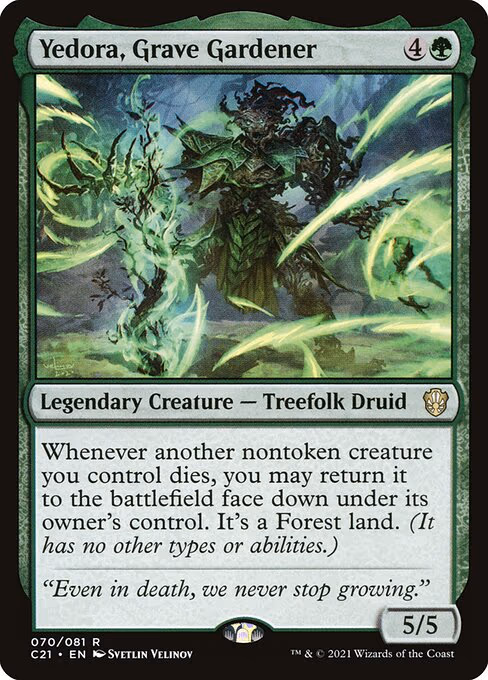 Yedora, Grave Gardener