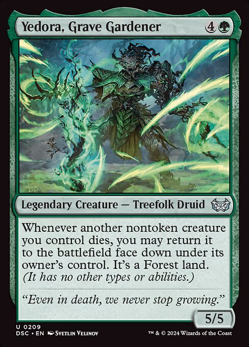 Yedora, Grave Gardener