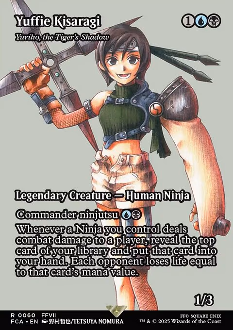 Yuffie Kisaragi - Yuriko, the Tiger's Shadow