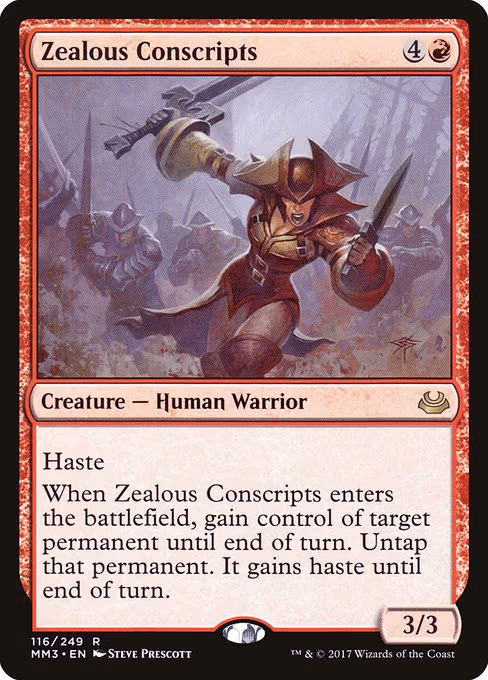 Zealous Conscripts
