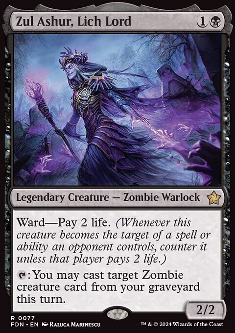 Zul Ashur, Lich Lord