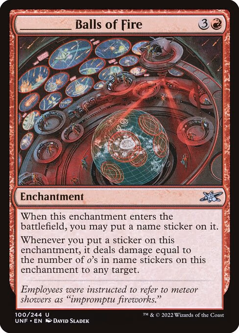 _____ Balls of Fire