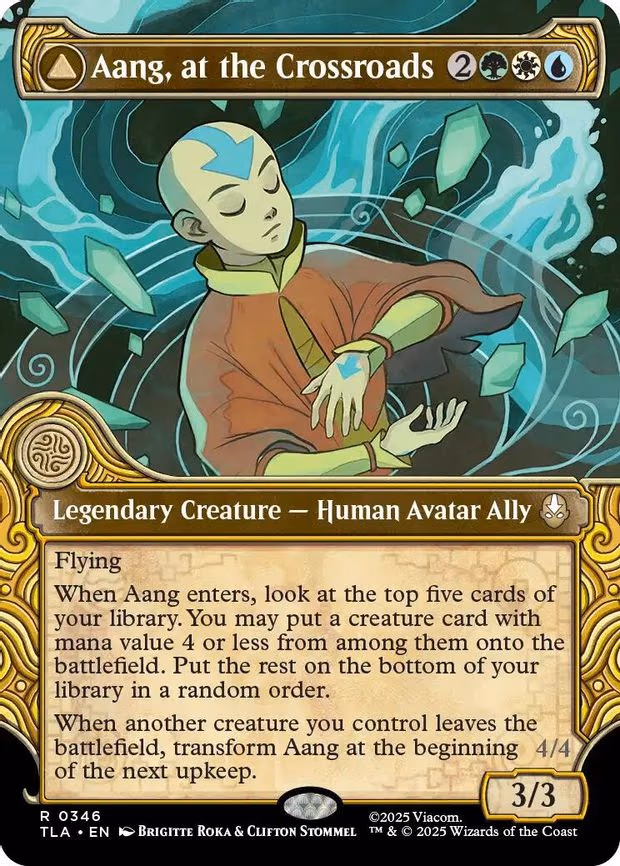Aang, at the Crossroads