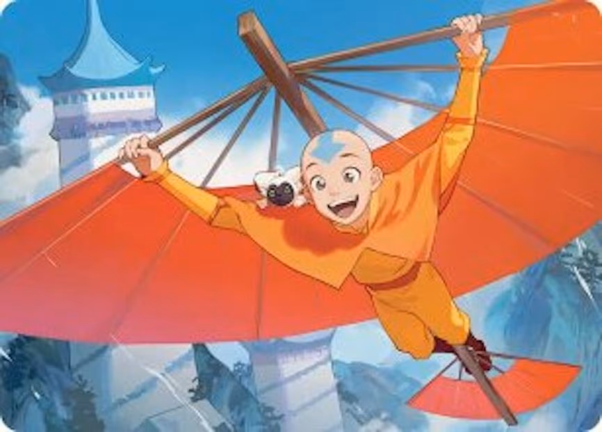 Aang, the Last Airbender Art Card