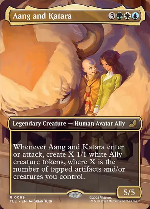Aang and Katara