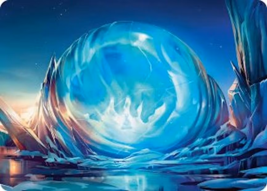 Aang's Iceberg Art Card