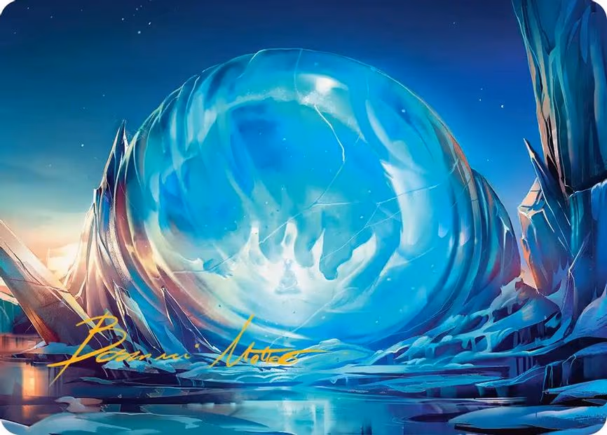 Aang's Iceberg Art Card