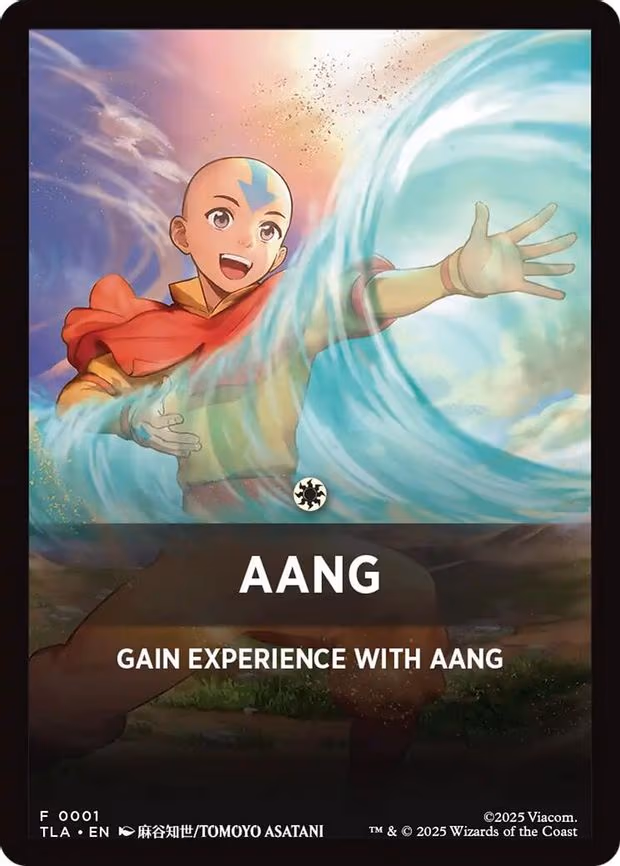 Aang Theme Card