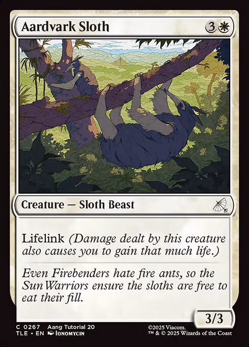 Aardvark Sloth