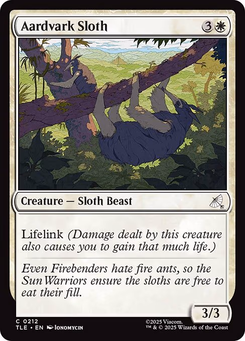 Aardvark Sloth