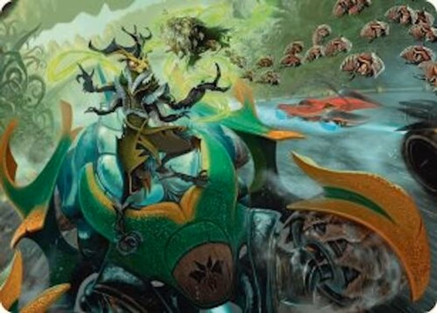Aatchik, Emerald Radian Art Card