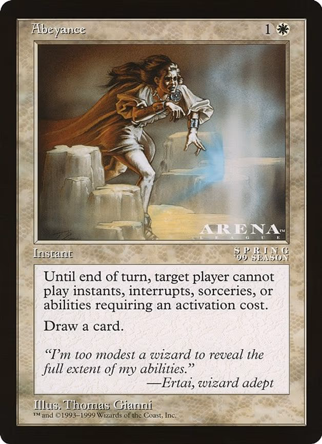 Abeyance (Arena League)