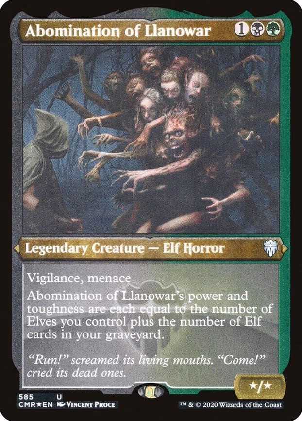 Abomination of Llanowar