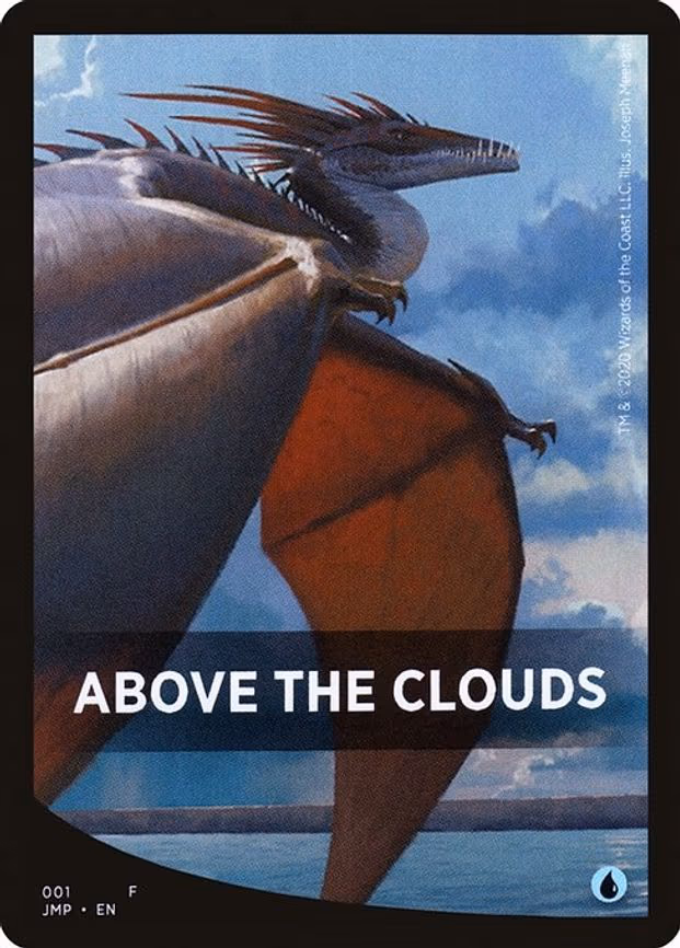 Above the Clouds Theme Card