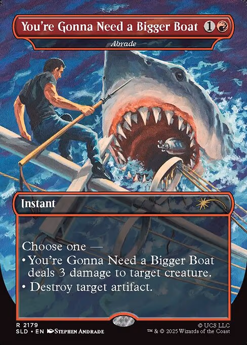 You're Gonna Need a Bigger Boat - Abrade