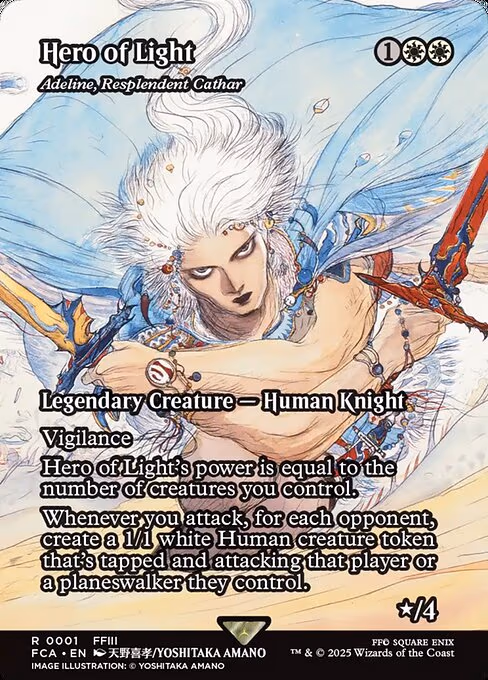 Hero of Light - Adeline, Resplendent Cathar