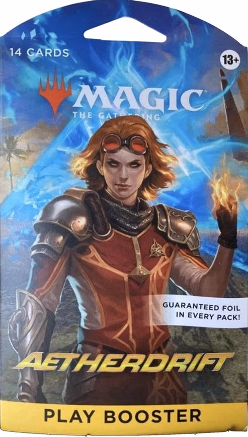 Aetherdrift - Sleeved Play Booster Pack