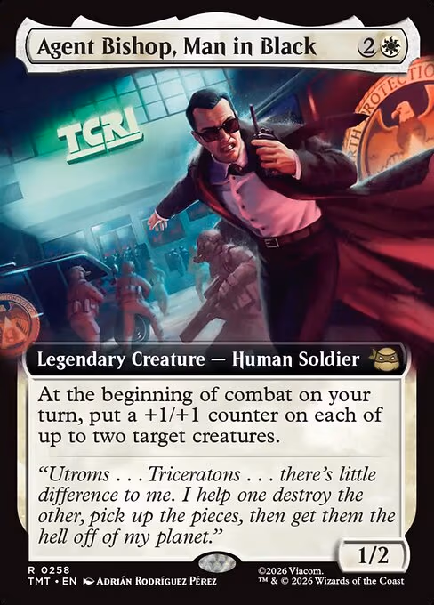 Agent Bishop, Man in Black