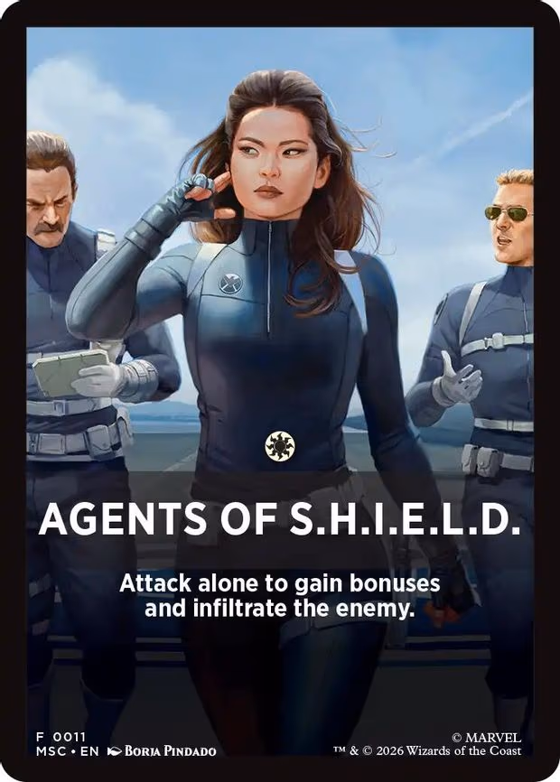 Agents of S.H.I.E.L.D. Theme Card