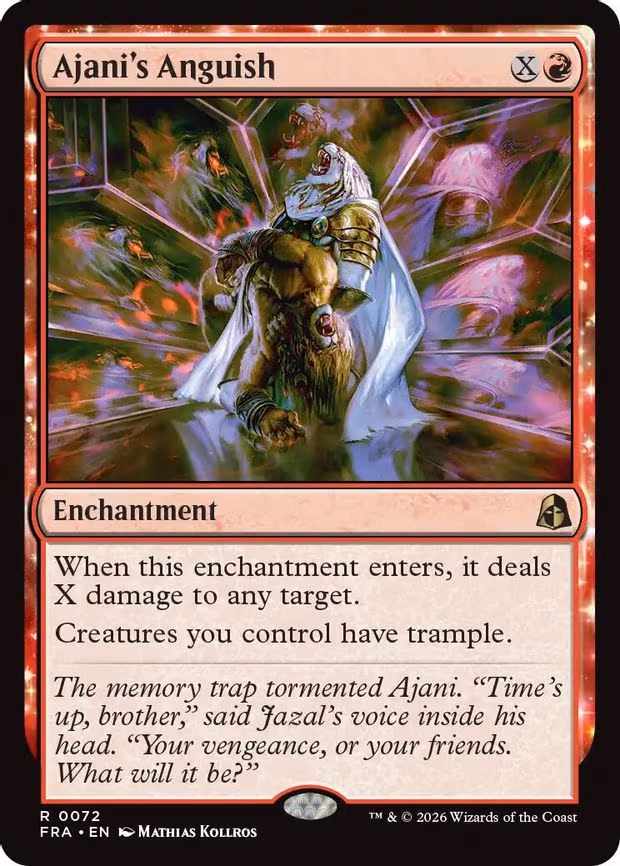 Ajani's Anguish - R (72)