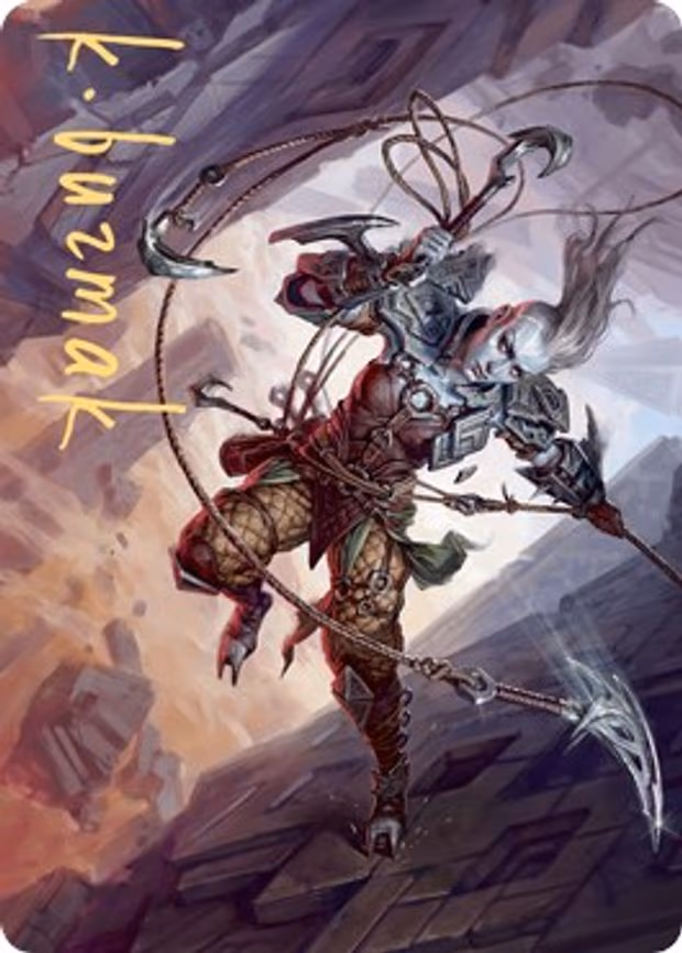 Akiri, Fearless Voyager Art Card