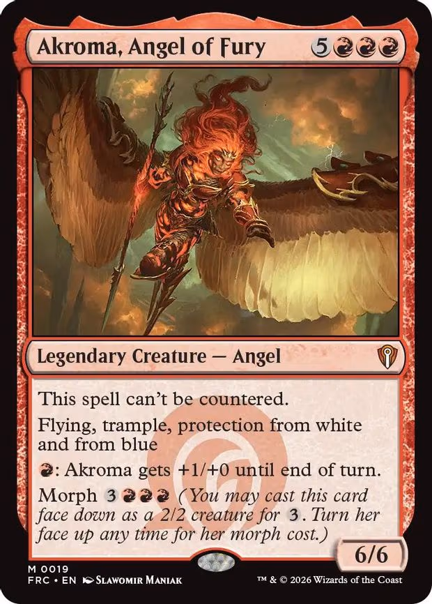 Akroma, Angel of Fury - M (19)