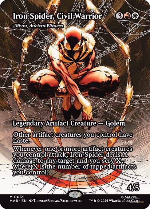Iron Spider, Civil Warrior - Alibou, Ancient Witness