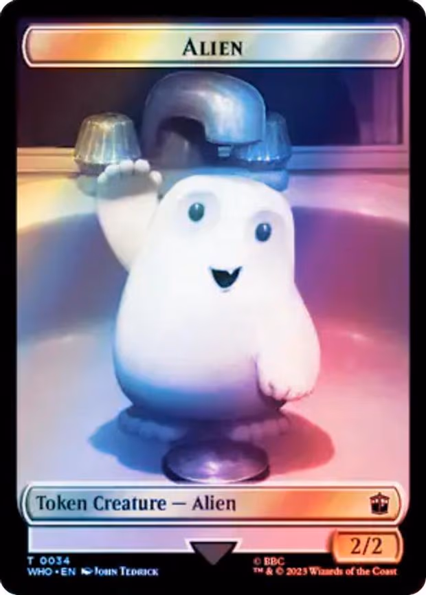 Alien // Clue (0054) Double-Sided Token