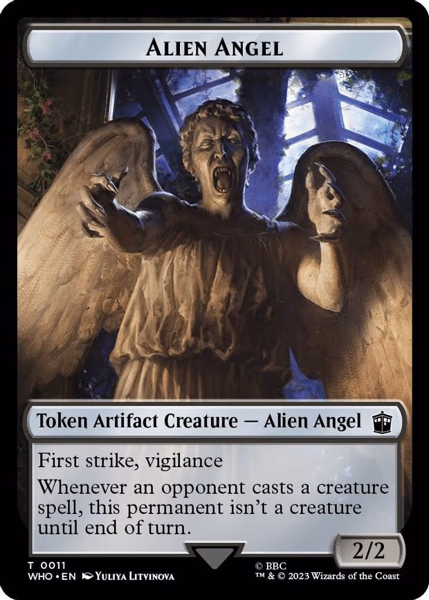 Alien Angel // Mutant Double-Sided Token