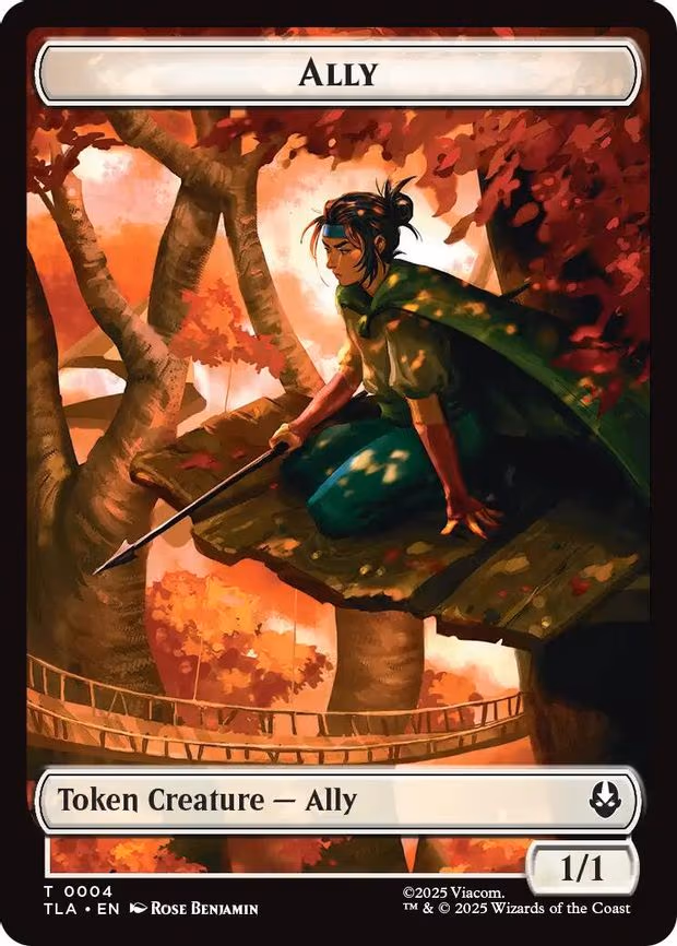 Ally (0004) // Clue (0015) Double-Sided Token - T (4 // 15)