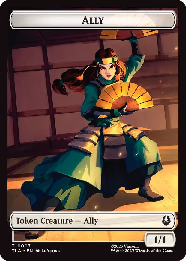 Ally (0007) // Clue (0018) Double-Sided Token