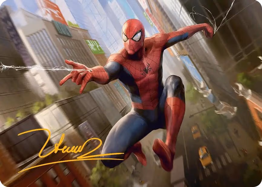 Amazing Spider-Man Art Card