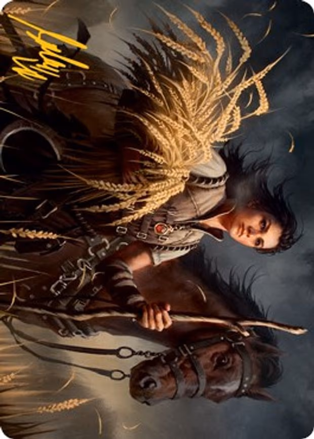 Ambitious Farmhand Art Card