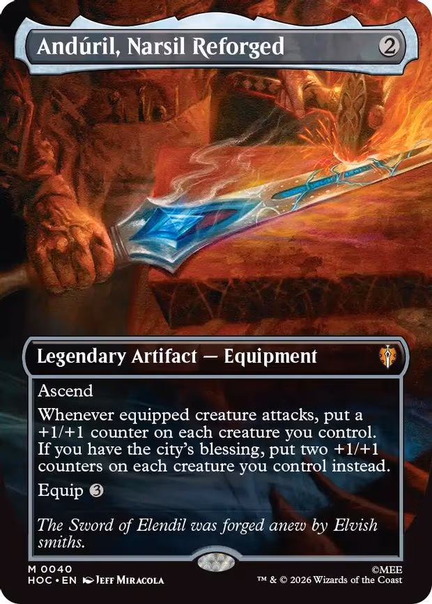 Anduril, Narsil Reforged