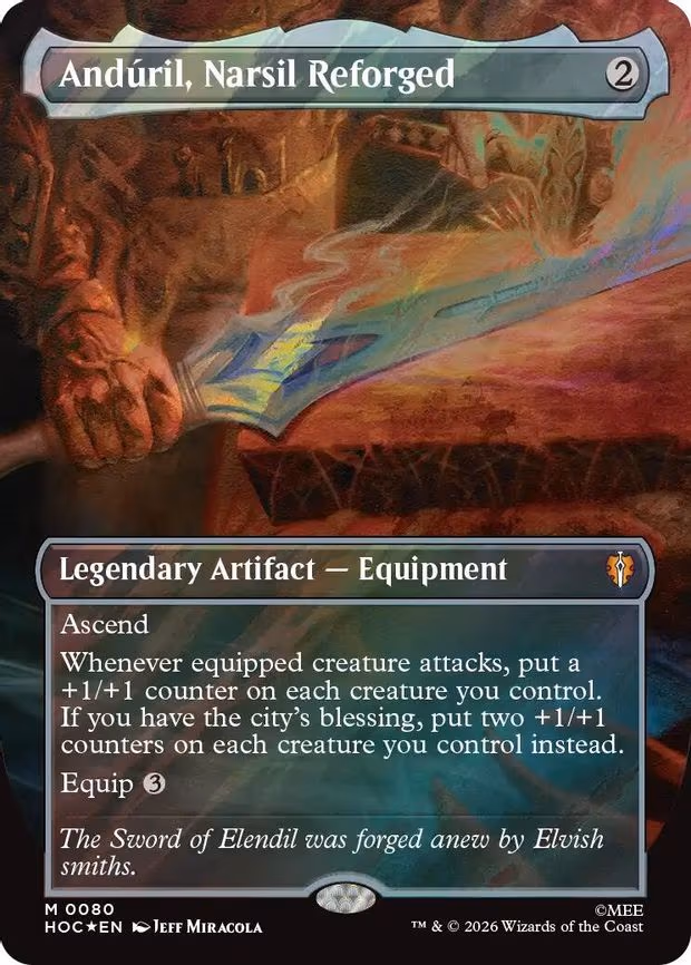 Anduril, Narsil Reforged