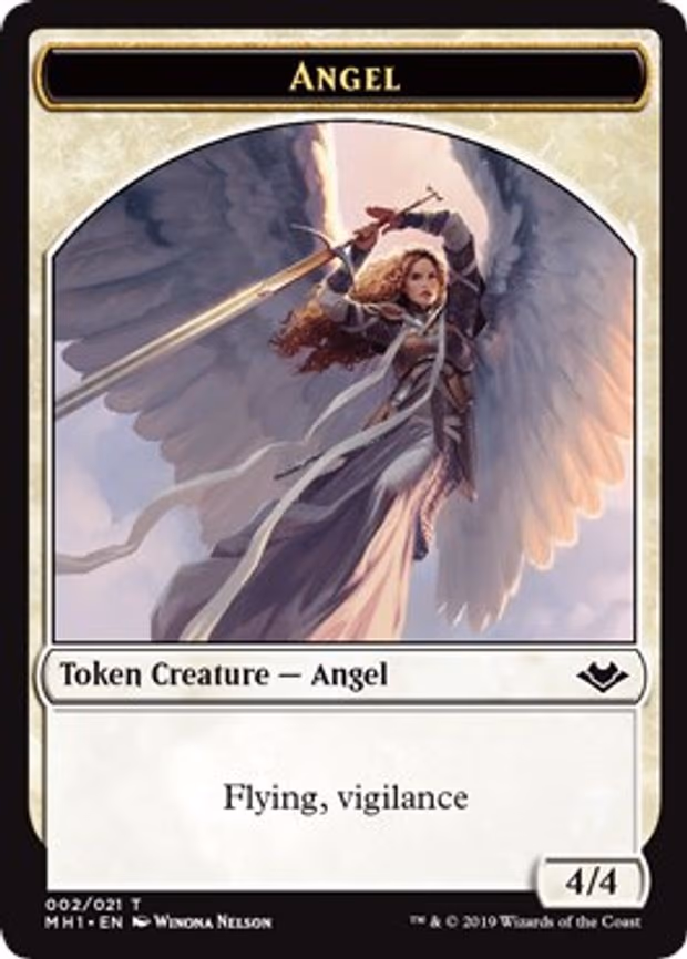 Angel // Elemental (008) Double-Sided Token