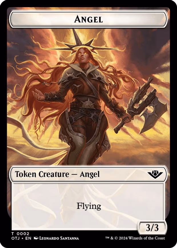 Angel // Plot Double-Sided Token