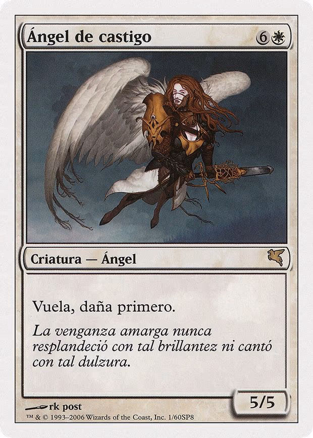 Angel of Retribution (Spanish) - "Ángel de Castigo"