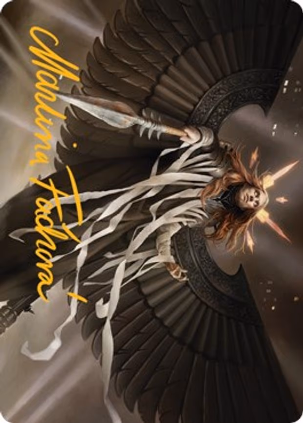 Angel of Suffering Art Card