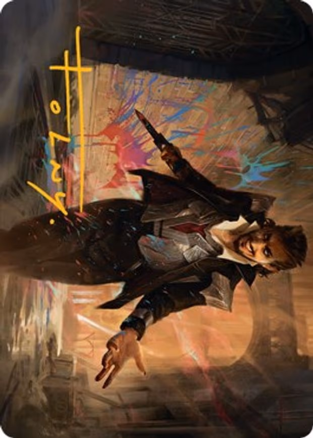 Anhelo, the Painter Art Card