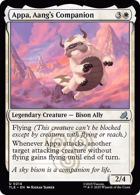 Appa, Aang's Companion