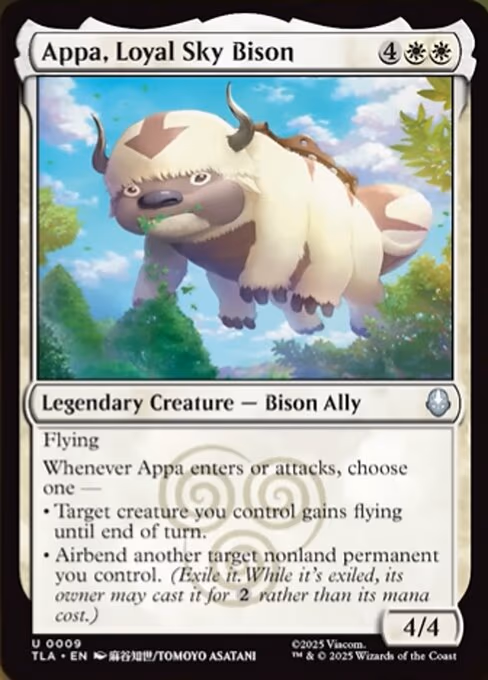 Appa, Loyal Sky Bison