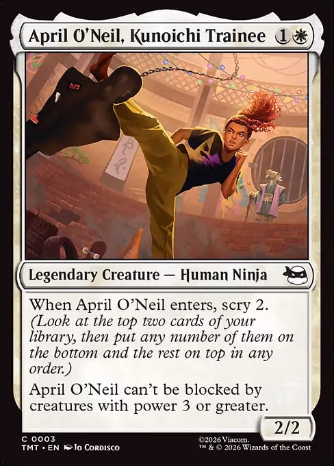 April O'Neil, Kunoichi Trainee